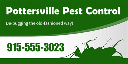 Pest Control Business Card - Signazon