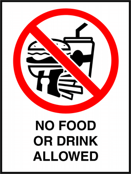 Food Notice Yard Sign - Signazon