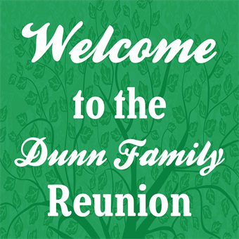 Family Reunion Welcome Flyer - Signazon